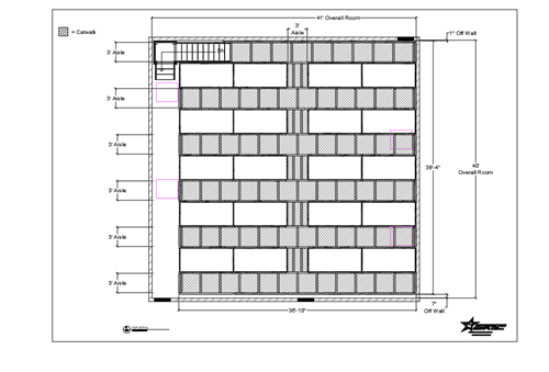 Used Flat Top Pallet Rack Mezzanine